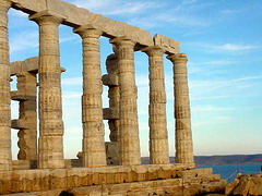 Temple of 
Poseidon, Sounion, Greece