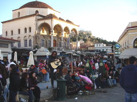 Monastiraki flea market, Athens, Greece