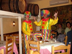 The Plaka, Saita 
Taverna during Apokreas