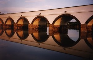Hortobagy Stone Bridge -- copyright Michel Guntern, 
TravelNotes.org