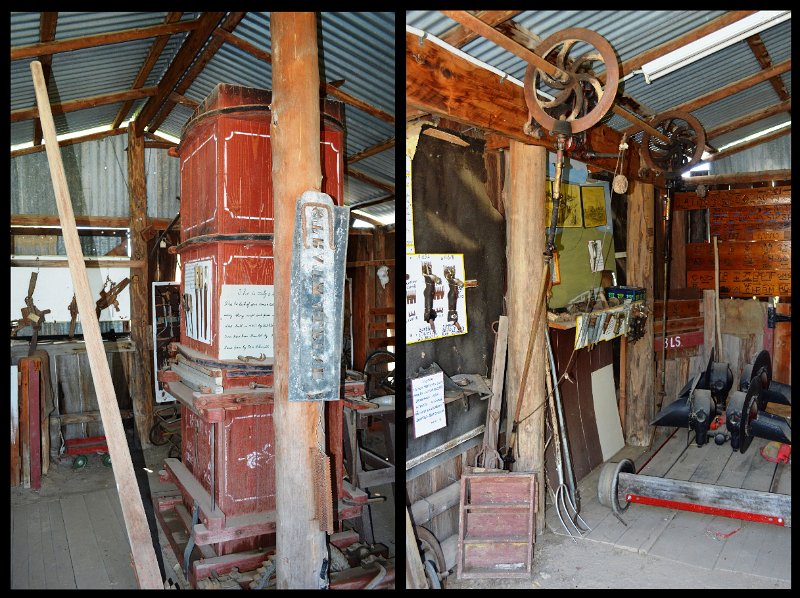 02Texas3.jpg - Shearing equipment at the Texas Historical Museum