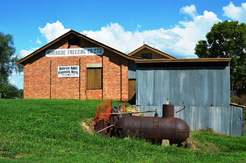 DSC_0075.JPG - Texas Historical rabbit processing plant