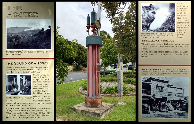 07MtMorgan9.jpg - Mount Morgan museum - town "hooter"