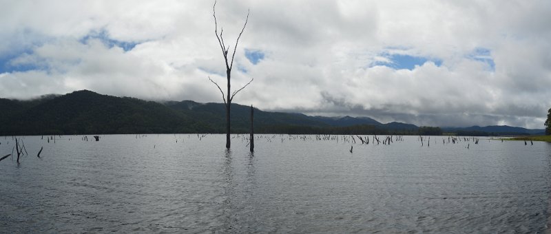 21TinarooPan03.JPG - Lake Tinaroo in the rain and mist