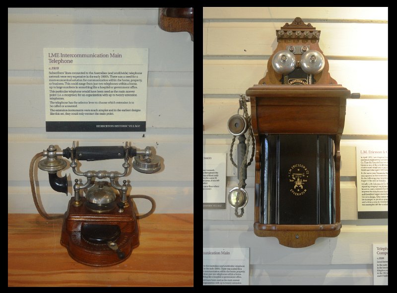 23Herberton18.jpg - Herberton Historic Village - early telephony in the Herberton State School building