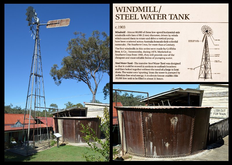 23Herberton20.jpg - Herberton Historic Village - windmill and water tank