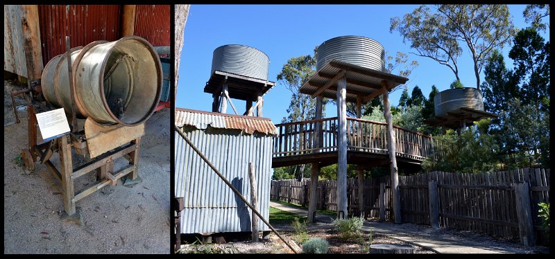 23Herberton71.jpg - Herberton Historic Village - Jerry built cement mixer and tank stands