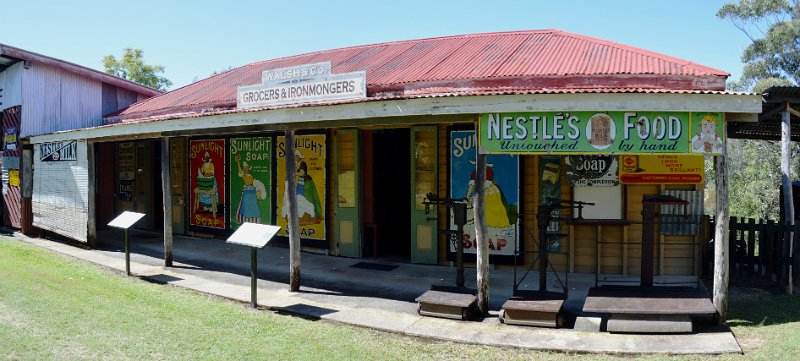 23HerbertonPan15.JPG - Herberton Historic Village - Axemen's Hall of Fame