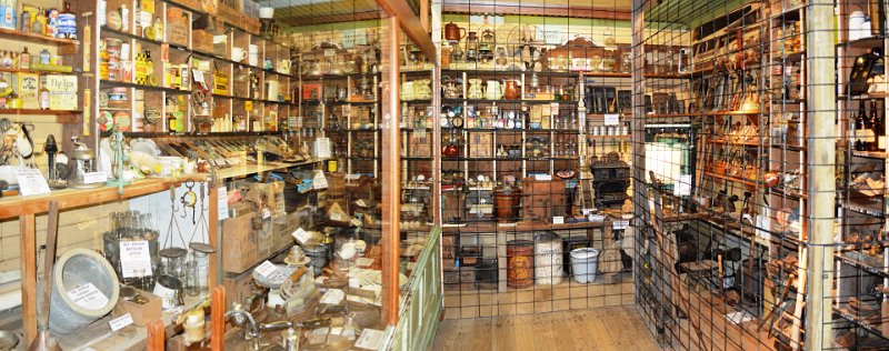23HerbertonPan16.JPG - Herberton Historic Village - Grocer/Ironmonger Store