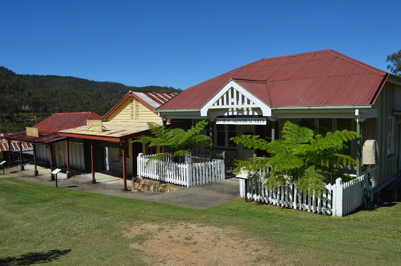 DSC_0131.JPG - Herberton Historic Village - Bank of Australasia, Ada's Frock Shop and the Toy Store
