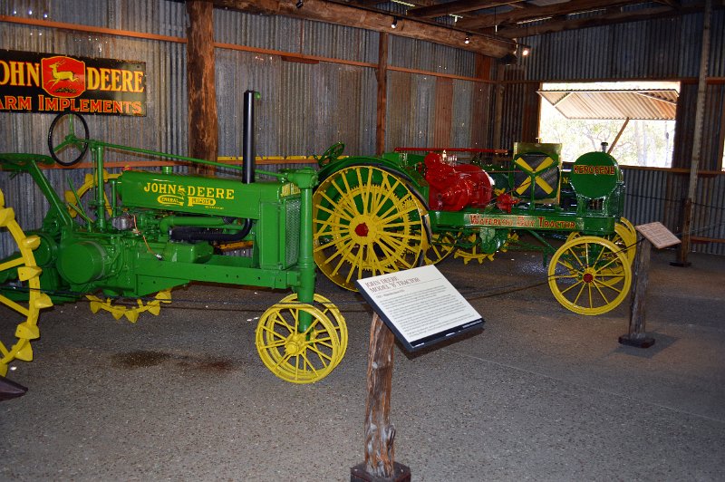 DSC_0383.JPG - Herberton Historic Village - John Deere Tractor Shed