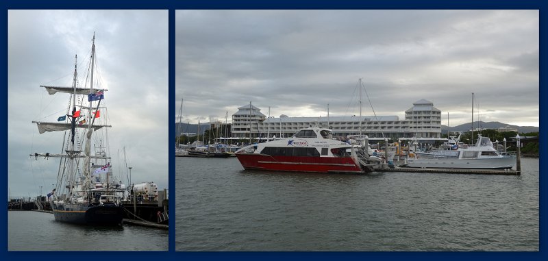 30CairnsReef11.jpg - Moore Reef, back to Cairns (Young Endeavour berthed)