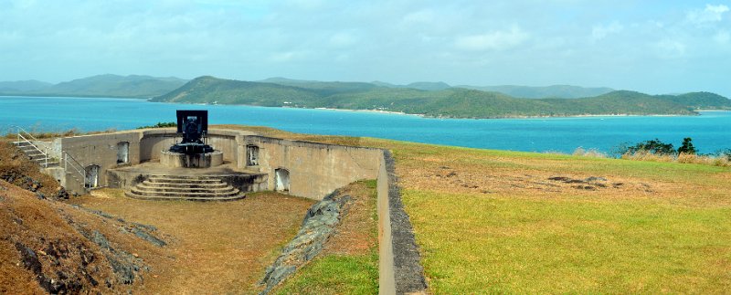06CapeYorkPano08.JPG - Torres Strait - Thursday Island, Green Hill Fort and lookout