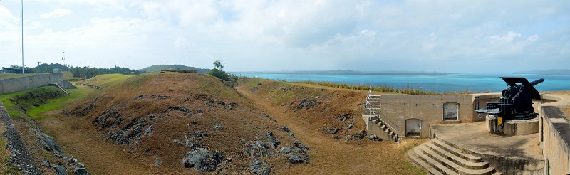 06CapeYorkPano09.JPG - Torres Strait - Thursday Island, Green Hill Fort and lookout