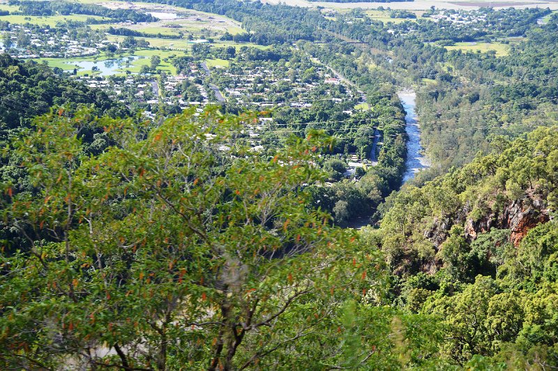 DSC_0079.JPG - Kuranda Scenic Rail trip - Barron River view on the climb to the Tablelands