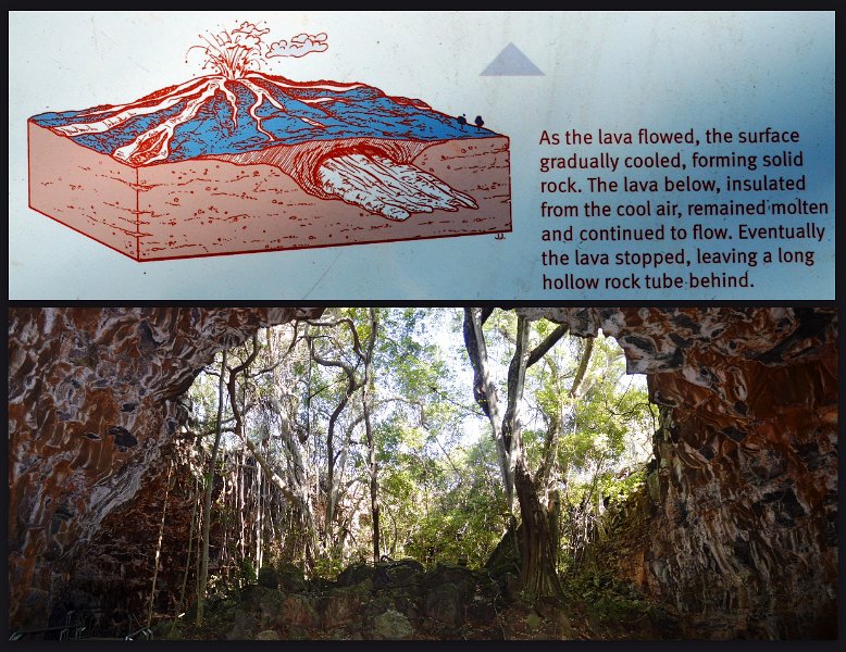 16Undara16.jpg - Undara  - the formation of the lava tubes some 190,000 years ago.