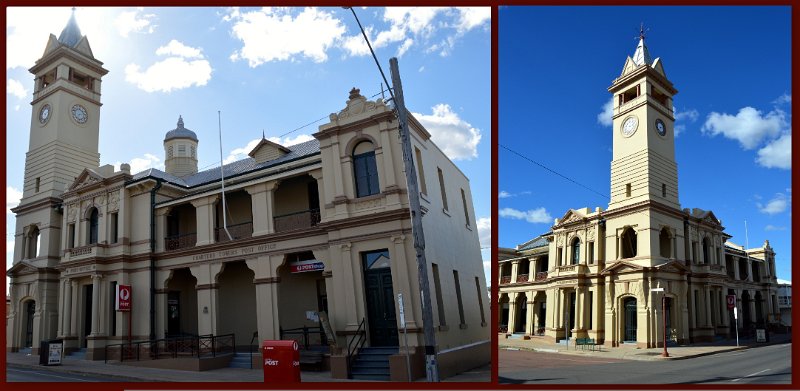 19ChTowers11.jpg - Charters Towers - Post and Telegraph office building (1892). The clock tower was added in 1898
