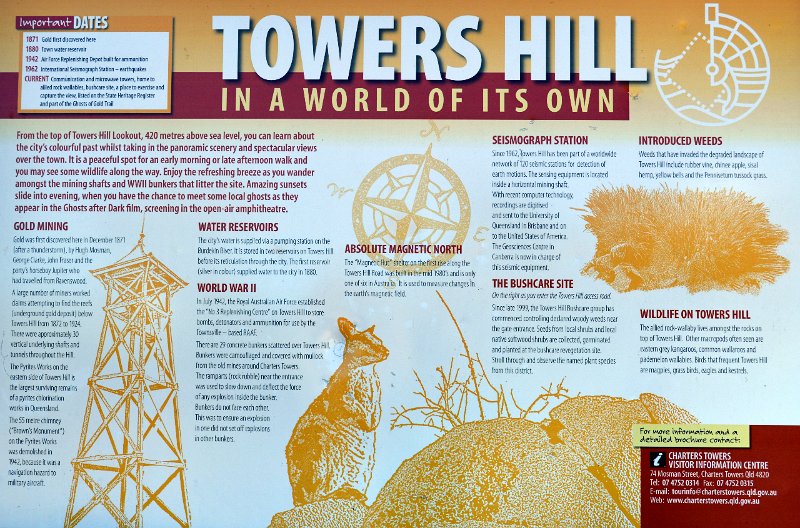 DSC_0001.JPG - Charters Towers -  Towers Hill under which much of the gold mining took place