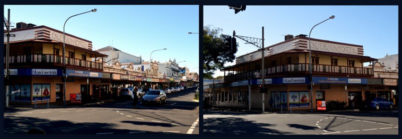 29Mbrgh6.jpg - Maryborough - main street (Kent St) and the former Queen's Hotel (1883)