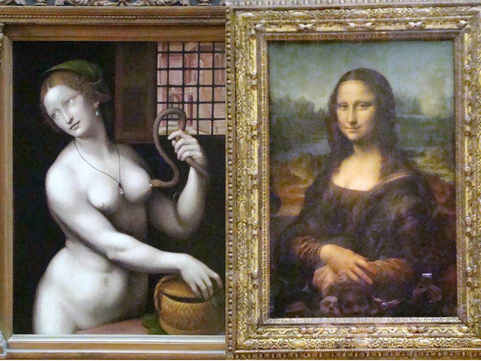 Death of Cleopatra and of course, the Mona Lisa