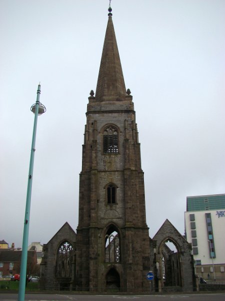 DSC01672.JPG - Plymouth - WWII bombed church