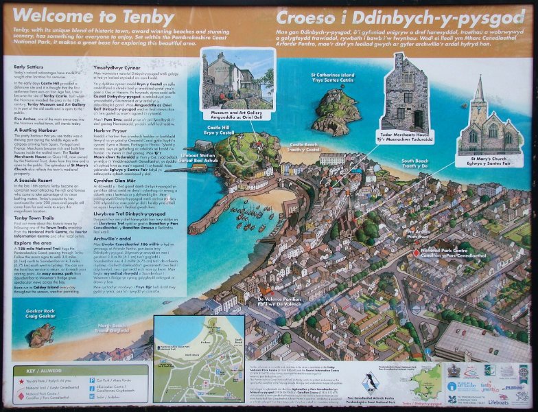 DSC02297.JPG - Tenby Pembrokeshire map