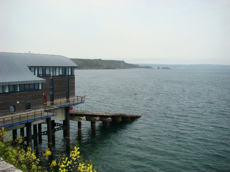 DSC02332.JPG - Tenby new Lifeboat  launching Station