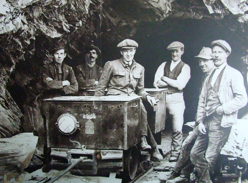 DSC02630.JPG - Early pic Slate mine at Blaenau Ffestiniog