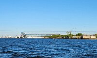 Crown Princess arriving at the Port of Brisbane