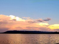 Sunday evening storm clouds