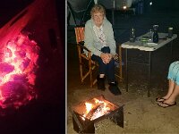 Tuesday by the fire pit