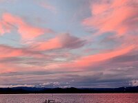 Tuesday afternoon sunset on the Eastern side