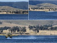 Sunday then water bombing a fire near Kilcoy