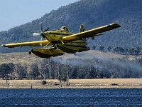 Sunday then water bombing a fire near Kilcoy