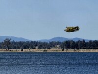 Sunday then water bombing a fire near Kilcoy